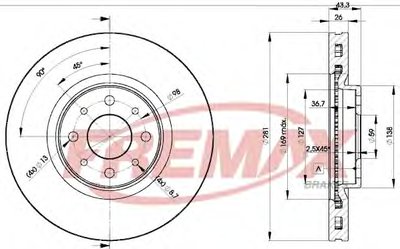 Тормозной диск Premium Carbon + FREMAX купить