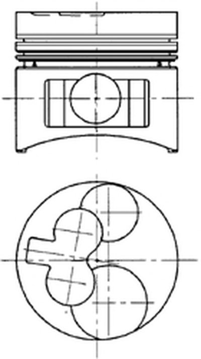 Поршень KOLBENSCHMIDT купить