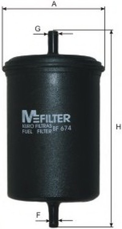 Топливный фильтр MFILTER Купить