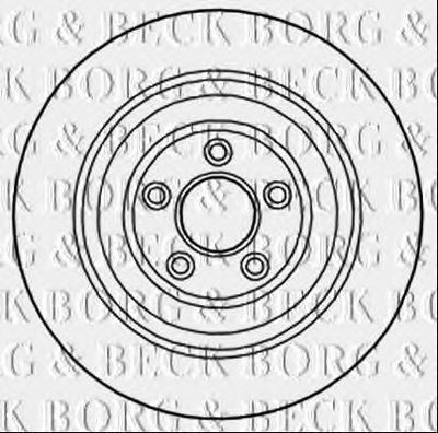 Тормозной диск BORG & BECK купить