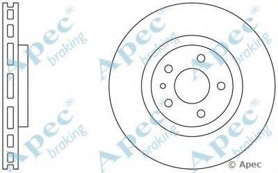 Тормозной диск APEC braking купить