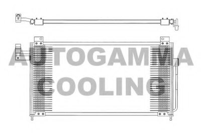 Конденсатор, кондиционер AUTOGAMMA купить