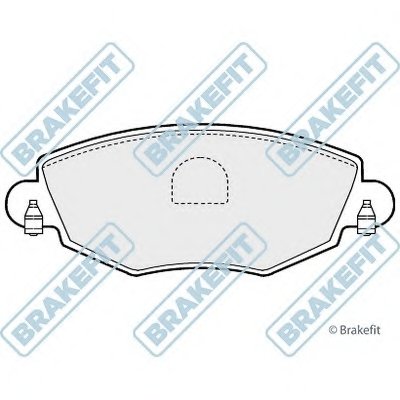 Комплект тормозных колодок, дисковый тормоз Brake Fit APEC braking купить