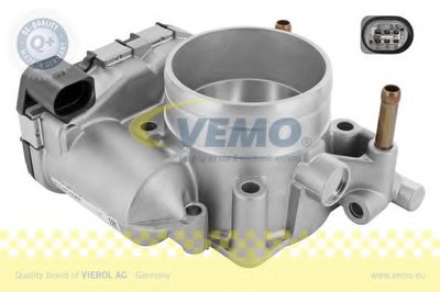 Патрубок дроссельной заслонки Q+, original equipment manufacturer quality MADE IN GERMANY VEMO купить