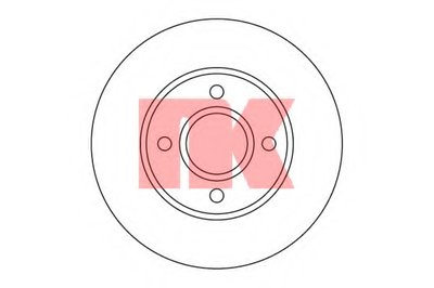 Тормозной диск NK купить