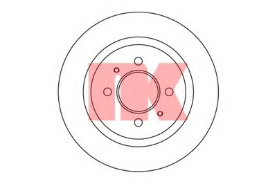 Тормозной диск NK купить