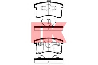 Комплект тормозных колодок, дисковый тормоз NK купить