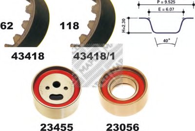 Комплект ремня ГРМ MAPCO купить