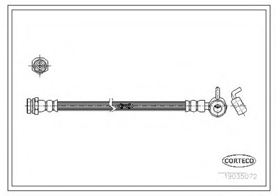 Тормозной шланг CORTECO купить