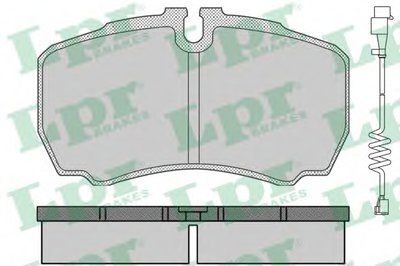 Комплект тормозных колодок, дисковый тормоз LPR купить