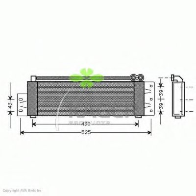 масляный радиатор, двигательное масло KAGER купить