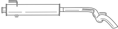 Глушитель выхлопных газов конечный SIGAM купить