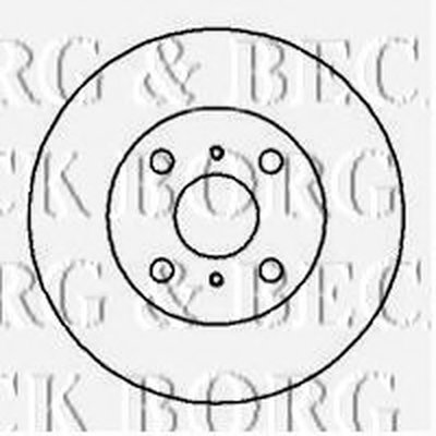 Тормозной диск BORG & BECK купить