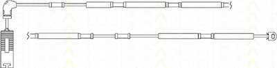 Сигнализатор, износ тормозных колодок TRISCAN купить