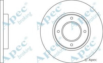 Тормозной диск APEC braking купить