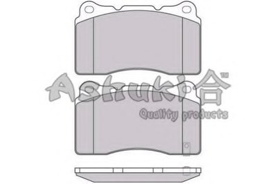 Комплект тормозных колодок, дисковый тормоз ASHUKI купить