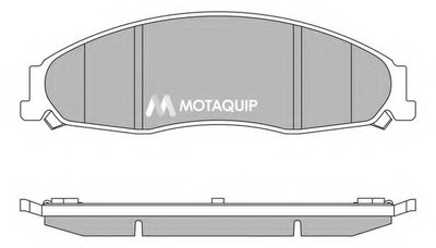 Комплект тормозных колодок, дисковый тормоз MOTAQUIP купить