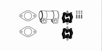 Монтажный комплект, система выпуска HJS купить