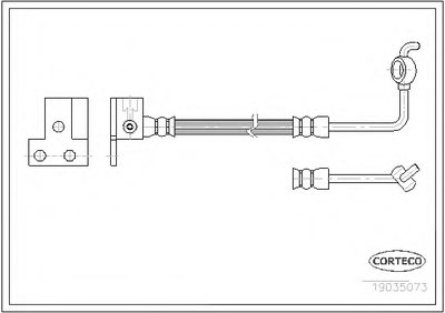 Тормозной шланг CORTECO купить