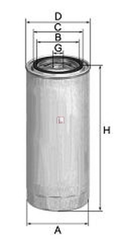 Фильтр топливный MB OM615-617