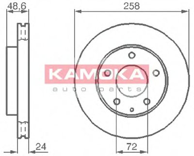 Тормозной диск KAMOKA KAMOKA купить