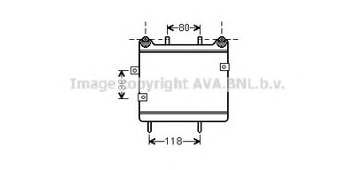 масляный радиатор, двигательное масло AVA QUALITY COOLING купить