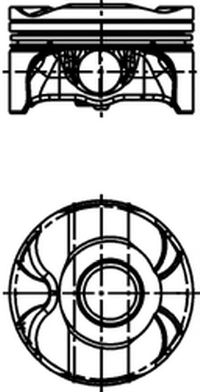 Поршень KOLBENSCHMIDT купить