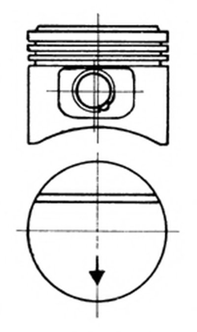 Поршень KOLBENSCHMIDT купить