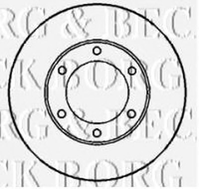 Тормозной диск BORG & BECK купить