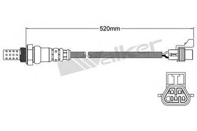 Лямда-зонд WALKER PRODUCTS купить