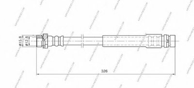 Тормозной шланг NPS купить