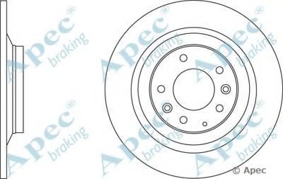 Тормозной диск APEC braking купить