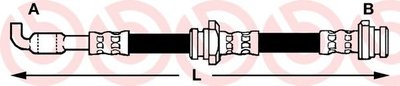 Тормозной шланг BREMBO купить