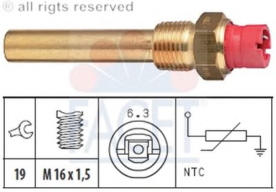 Датчик, температура масла; Датчик, температура масла FACET купить