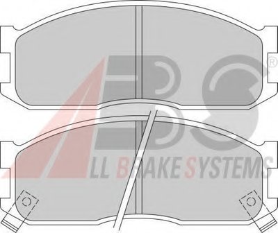 Комплект тормозных колодок, дисковый тормоз A.B.S. купить