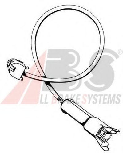 Сигнализатор, износ тормозных колодок A.B.S. купить