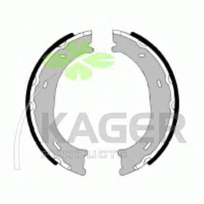 Комплект тормозных колодок, стояночная тормозная система KAGER купить