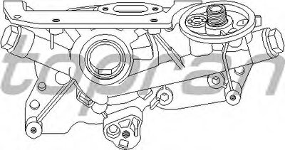 Масляный насос TOPRAN купить