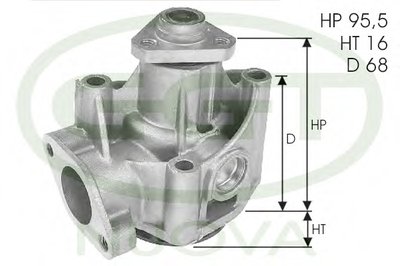 Водяной насос GGT купить