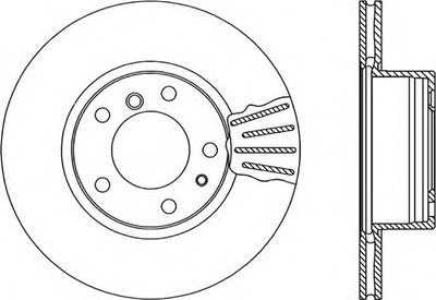 Тормозной диск ADAPTIVE OPEN PARTS купить