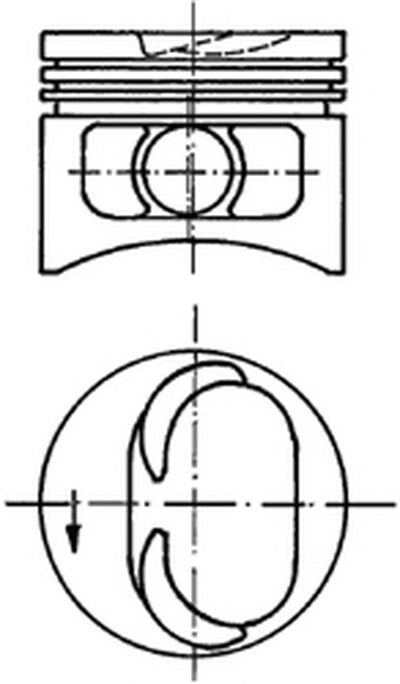 Поршень KOLBENSCHMIDT купить