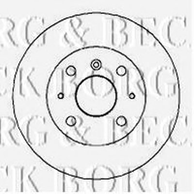 Тормозной диск BORG & BECK купить