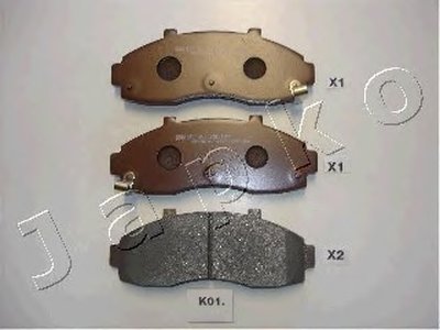 Комплект тормозных колодок, дисковый тормоз JAPKO купить