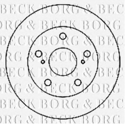 Тормозной диск BORG & BECK купить