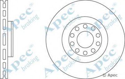 Тормозной диск APEC braking купить