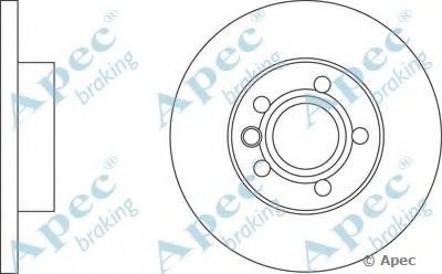 Тормозной диск APEC braking купить