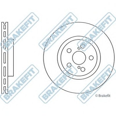 Тормозной диск Brake Fit APEC braking купить