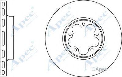 Тормозной диск APEC braking купить