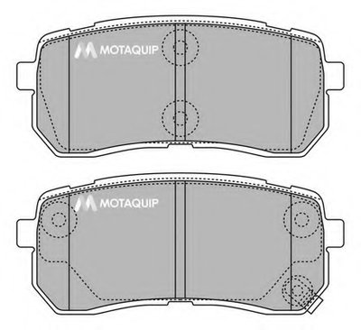 Комплект тормозных колодок, дисковый тормоз MOTAQUIP купить