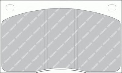 Комплект тормозных колодок, дисковый тормоз PREMIER FERODO купить
